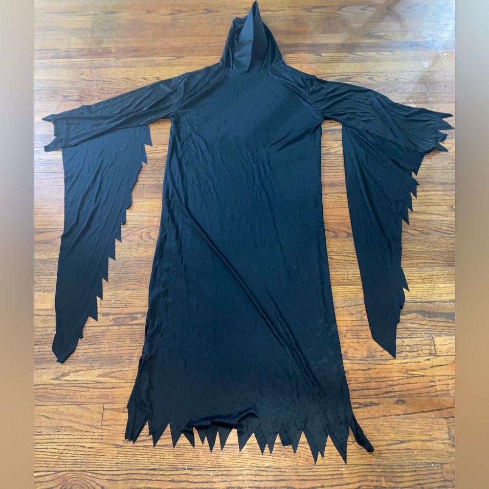 Ghost Face Hooded Coat Costume